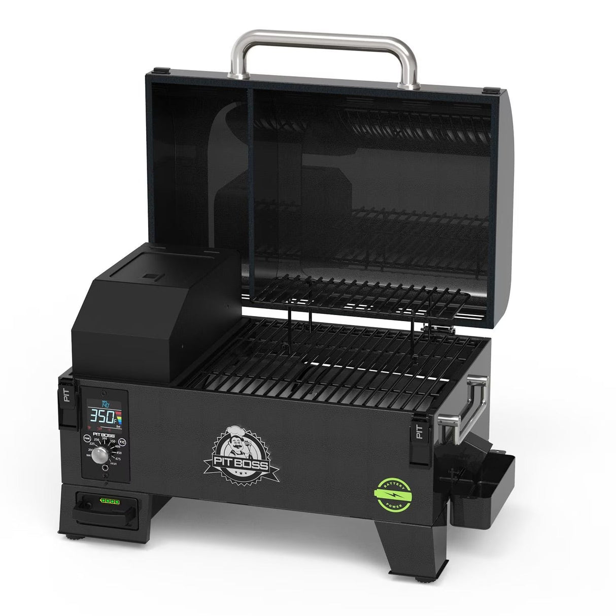 10798 - PB150PPB - Fumoir Granules Portatif, alimentée par batterie - BBQ Québec