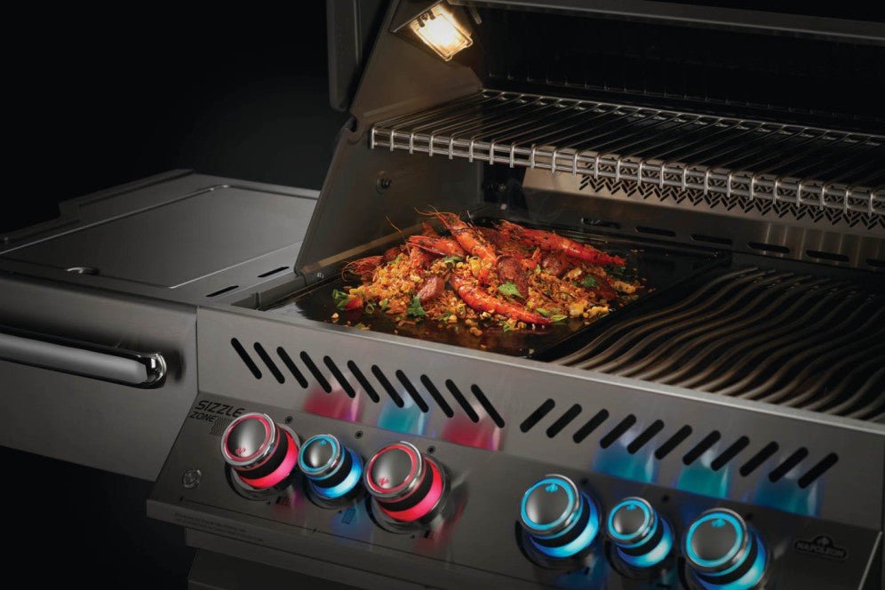 56041 - 2 Sided Porcelain - enameled Cast Iron Griddle - BBQ Québec