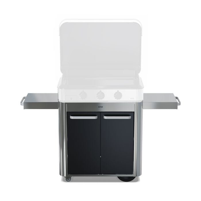 570382854801 - Eno - Chariot Enosign Noir & Inox 80 cm - BBQ Québec
