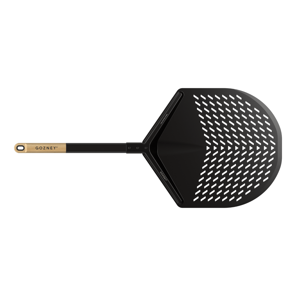 Balance Placement Peel M. Peel Size: 12" Aluminium Alloy with wooden handle - AD1763 - BBQ Québec