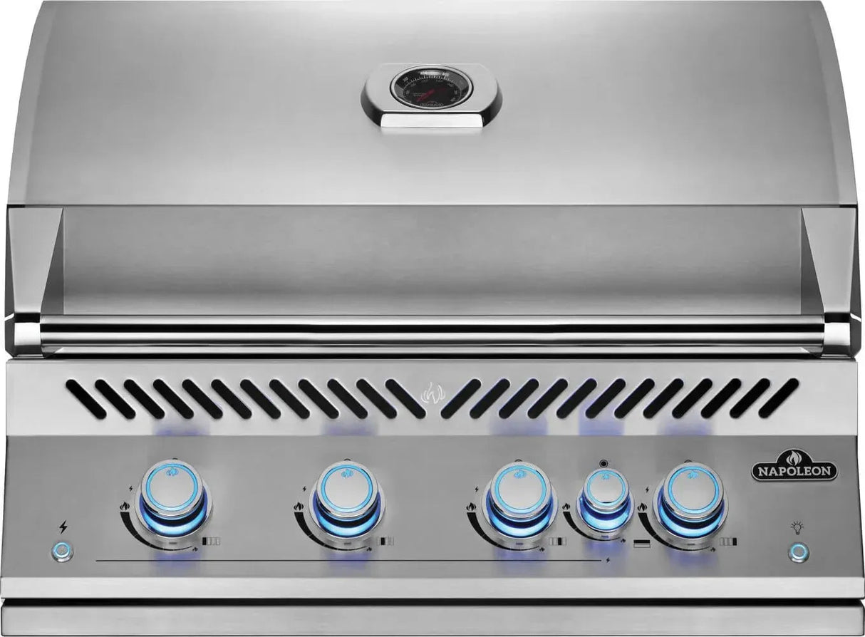 BIG32RBNSS - 1 - Grill encastré série 700 32po avec brûleurs infrarouge doubles Nouvelle génération Naturel Stainless Steel - BBQ Québec