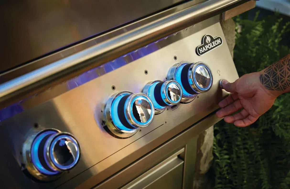 BIG32RBNSS - 1 - Grill encastré série 700 32po avec brûleurs infrarouge doubles Nouvelle génération Naturel Stainless Steel - BBQ Québec