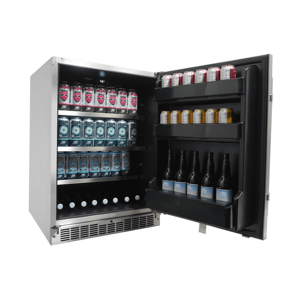 DAR055D1BSSPRO - PRO Description Frigo encastrable inox de luxe - BBQ Québec