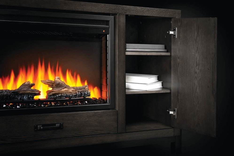 Ensemble de cabinet Franklin avec foyer électrique 30" - NEFP30 - 3020RK - BBQ Québec