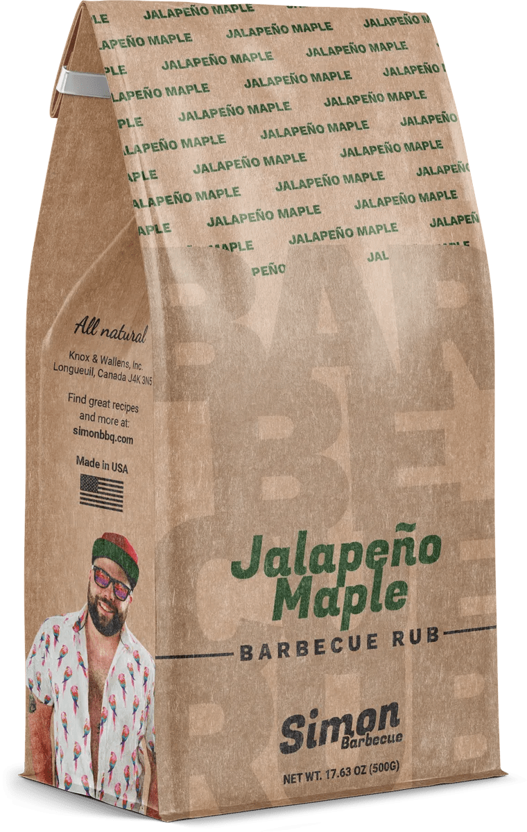 Épices à frotter Jalapeño et Érable Simon Barbecue - BBQ Québec