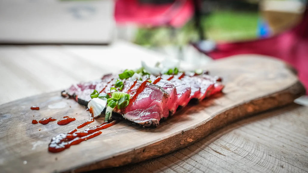 Tataki tranché minute, service traiteur