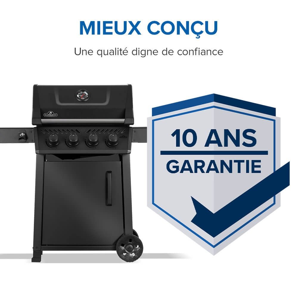 F425DNMK - 1 - Napoleon - Freestyle 425 noir mat - GN - BBQ Québec