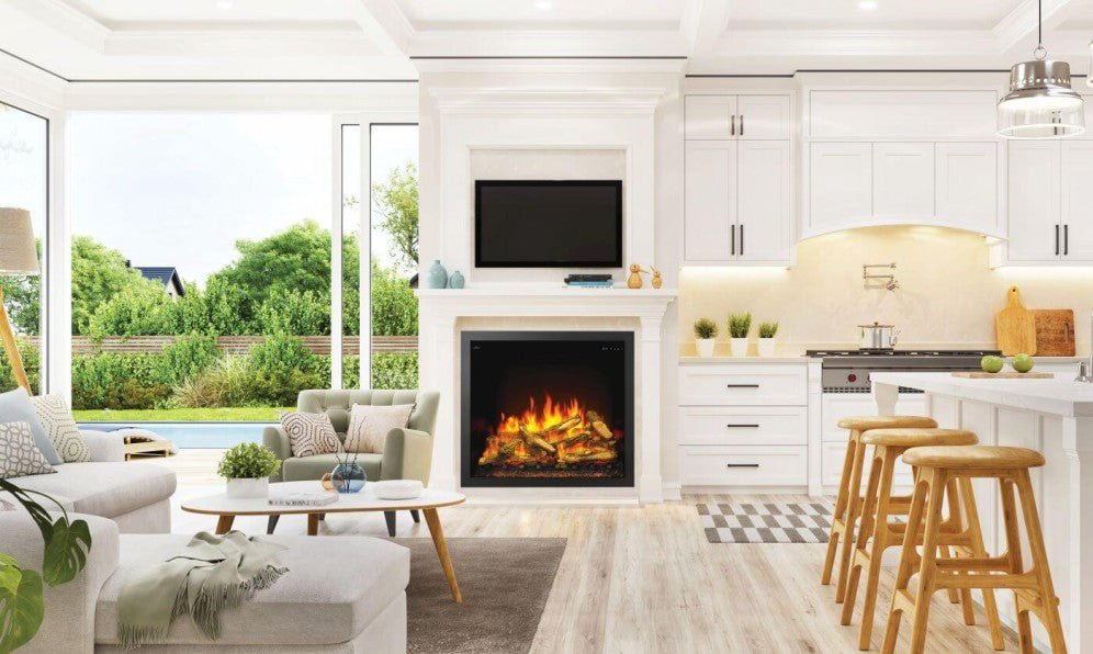 Foyer électrique encastré Elevation 36" - NEFB36H - MF - BBQ Québec