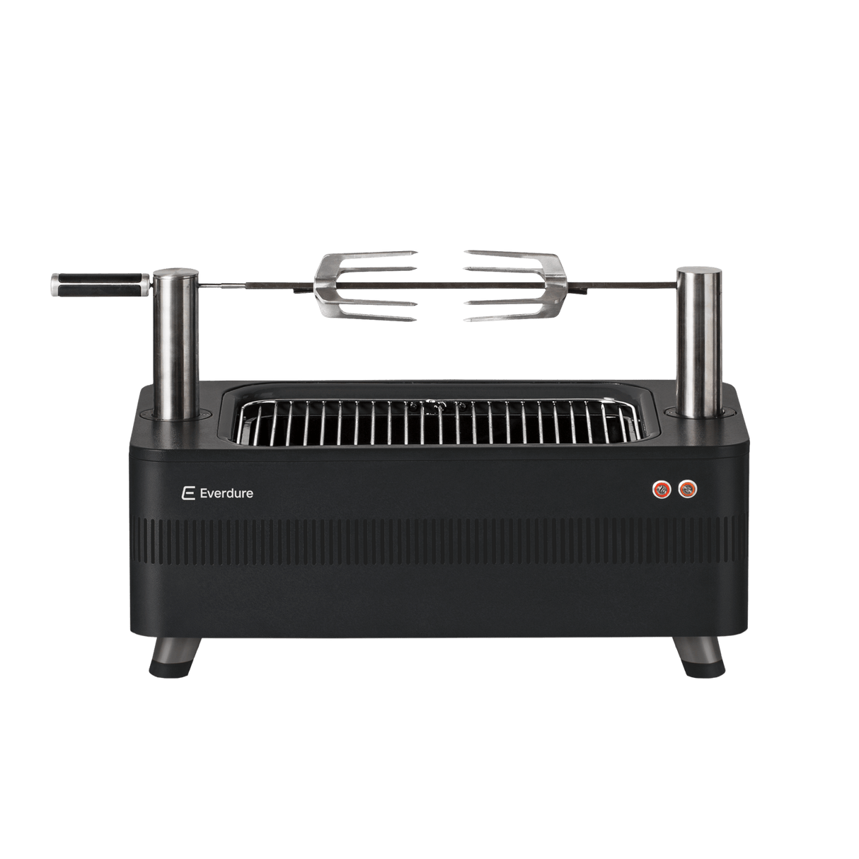 HBCE1BBSUS - Everdure - Fusion Charcoal Grill - All Black - BBQ Québec