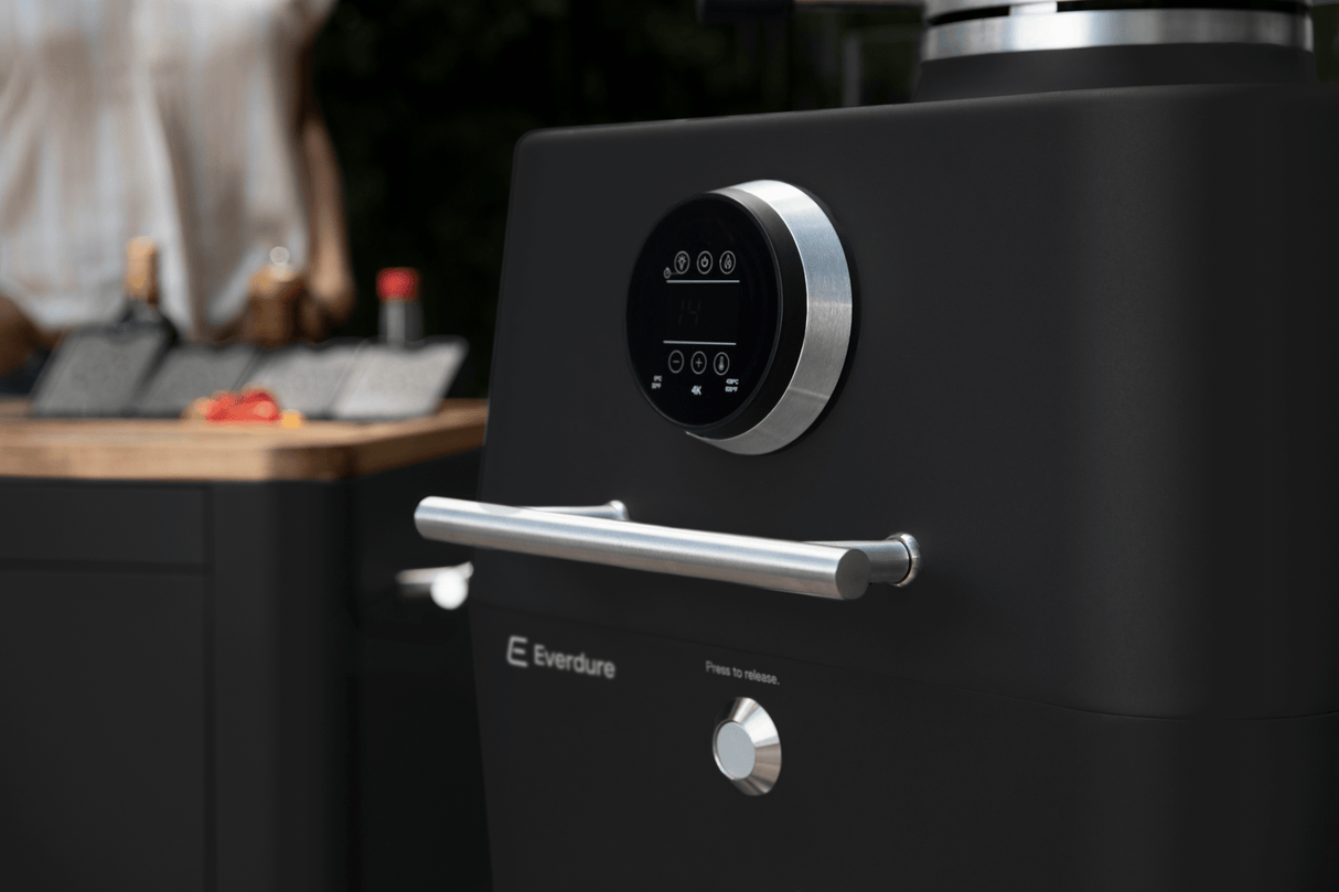 HBCE4KOUS - Everdure - Charcoal 4K - Orange - BBQ Québec