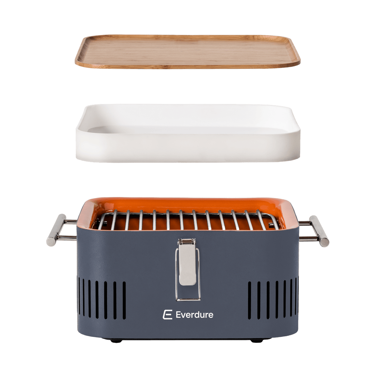 HBCUBEOUS - Everdure - Orange Cube Portable Charcoal - BBQ Québec