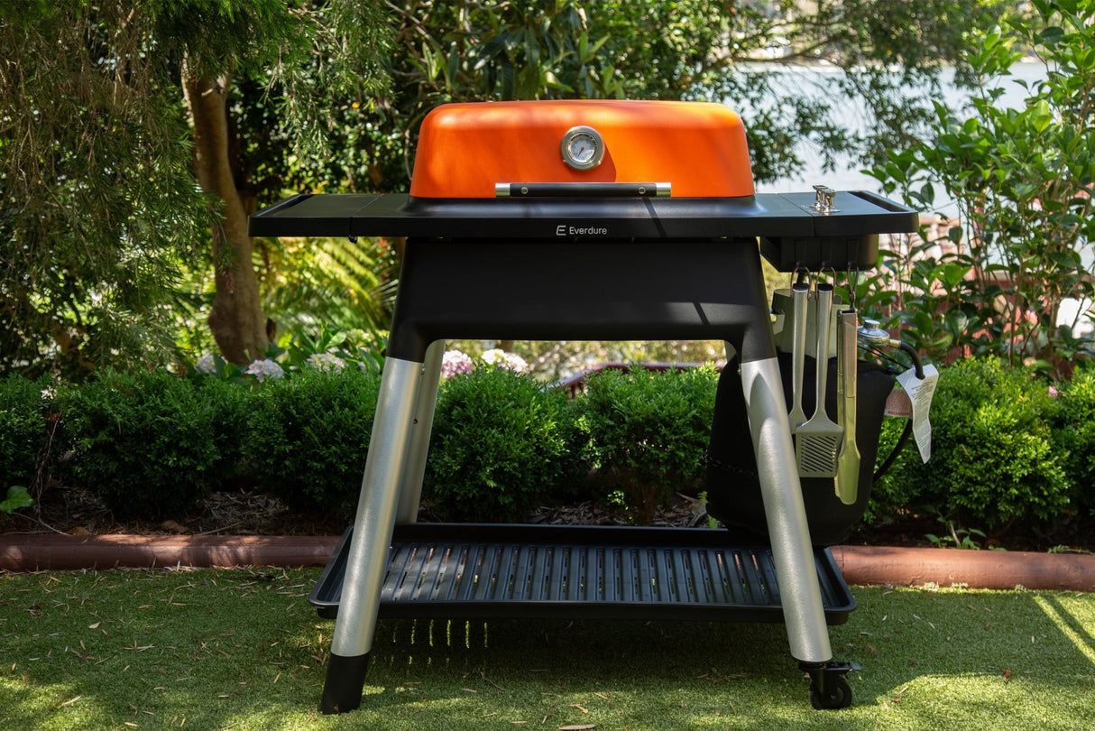 HBE2G3B - Everdure - Force Matte Black Gas Barbeque - BBQ Québec