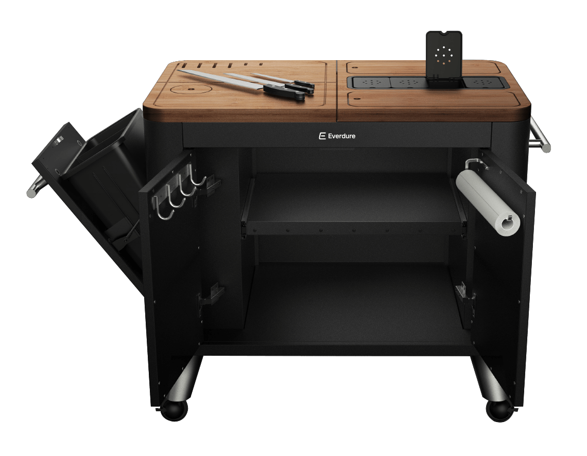 HBPKB - Everdure - Mobile Black Prep Kitchen - BBQ Québec