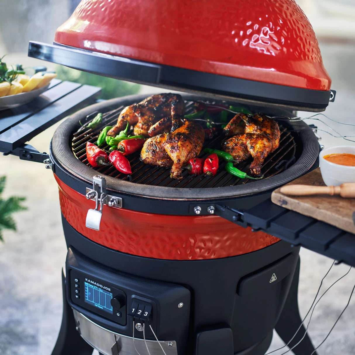 KJ15041123 - Kamado Joe - Konnected Joe avec trepied - BBQ Québec