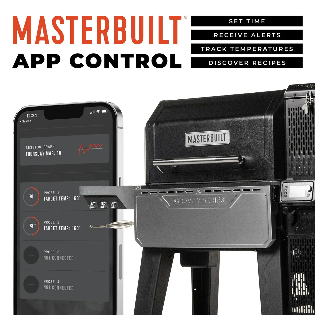 MB20041223 - Gravity Series XT Digital Charcoal Grill + Smoker - BBQ Québec