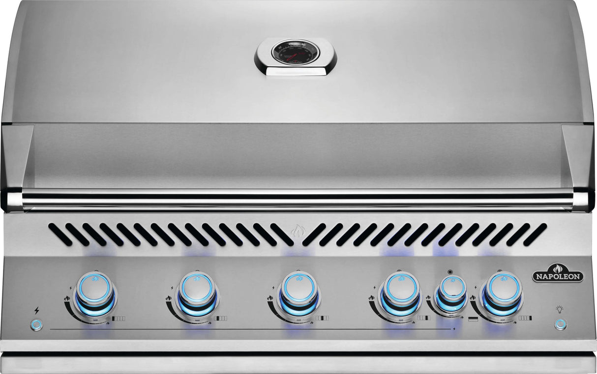 Napoleon Gril encastré de 38 po de série 700 avec brûleur arrière infrarouge, en acier inoxydable, au propane (Nouvelle Génération) - BIG38RBPSS - 1 - BBQ Québec
