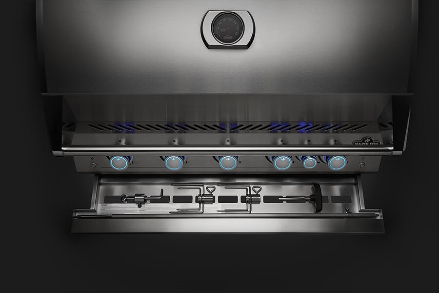 Napoleon Gril encastré de 38 po de série 700 avec brûleur arrière infrarouge, en acier inoxydable, au propane (Nouvelle Génération) - BIG38RBPSS - 1 - BBQ Québec