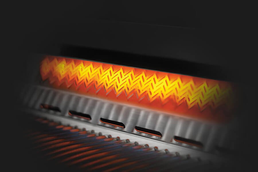 Napoleon Gril encastré de 44 po de série 700 avec brûleurs arrière infrarouges doubles, en acier inoxydable, Nouvelle génération - BBQ Québec