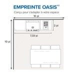 OOK-002 - Napoleon Cuisine OASIS Built-In 32" Comptoir Stainless Phantom LP - BBQ Québec