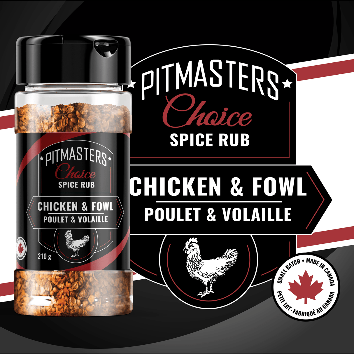 PMCP - RCF - Pitmasters Choice Pellets - Rub Chicken & Fowl - BBQ Québec