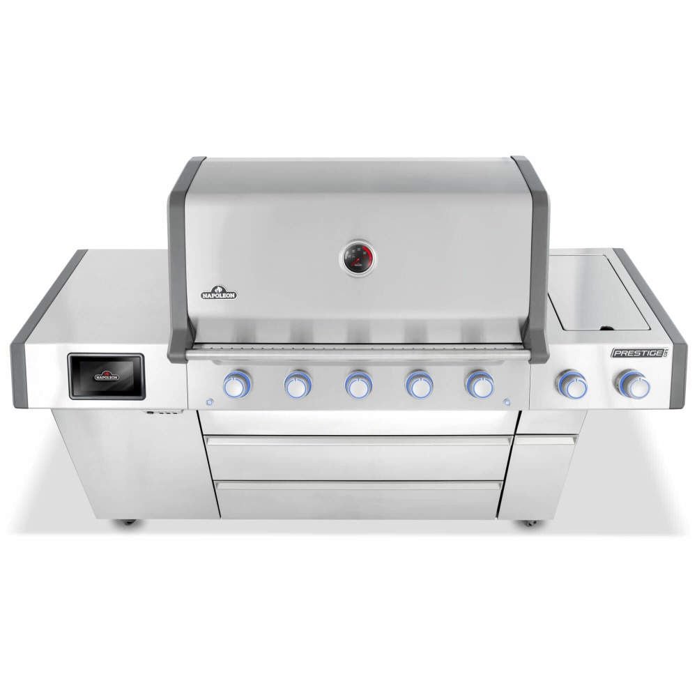 PRO665VXRSIBNSS - Gril Prestige PRO 665 Élite au gaz naturel avec technologie intelligente et boîte à fumage électrique - BBQ Québec