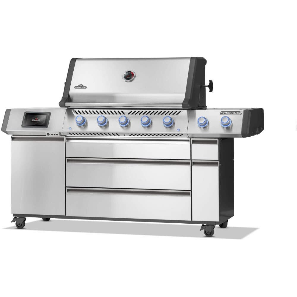 PRO665VXRSIBPSS - Gril Prestige PRO 665 Élite au propane avec technologie intelligente et boîte à fumage électrique - BBQ Québec
