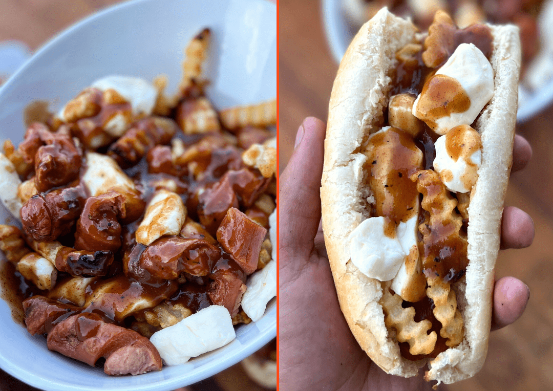 2 recettes de frites spectaculaires : hot-dog à la poutine et poutine au hot-dog - BBQ Québec