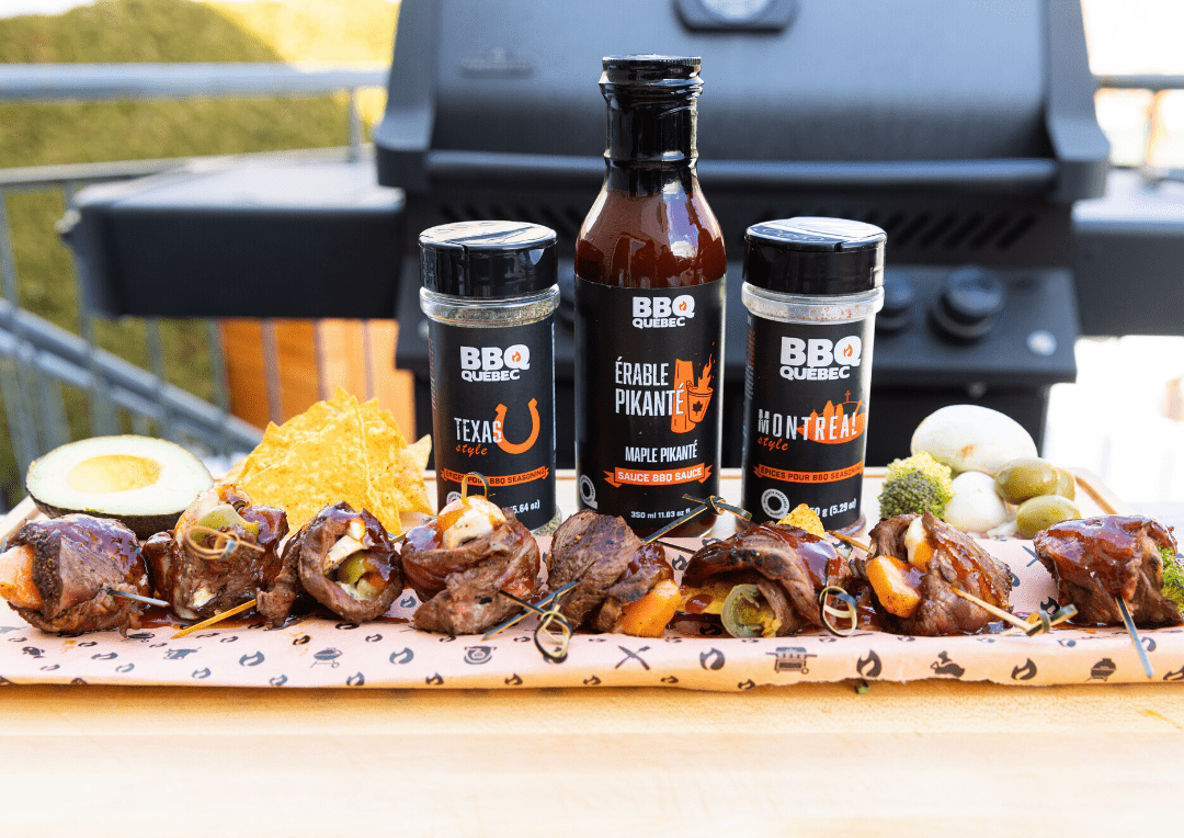 Bavettis : « sushis » avec de la bavette de bœuf - BBQ Québec