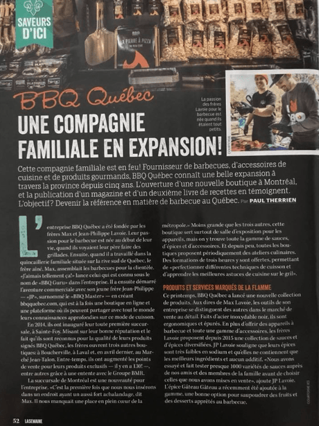 BBQ QUÉBEC, UNE COMPAGNIE FAMILIALE EN EXPANSION! - BBQ Québec
