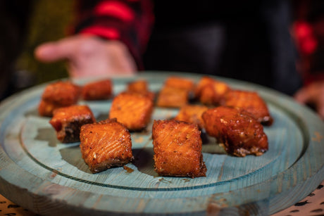 « Bonbons » de saumon à l’érable - BBQ Québec