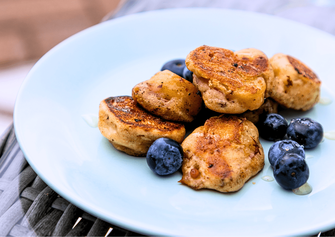 Bouchées de crêpes bananes et bacon - BBQ Québec