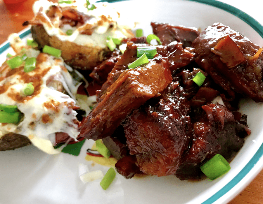 Burnt Ends de pauvres pressés - BBQ Québec