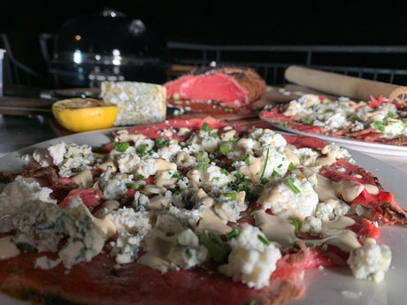 Carpaccio de bœuf grillé - BBQ Québec
