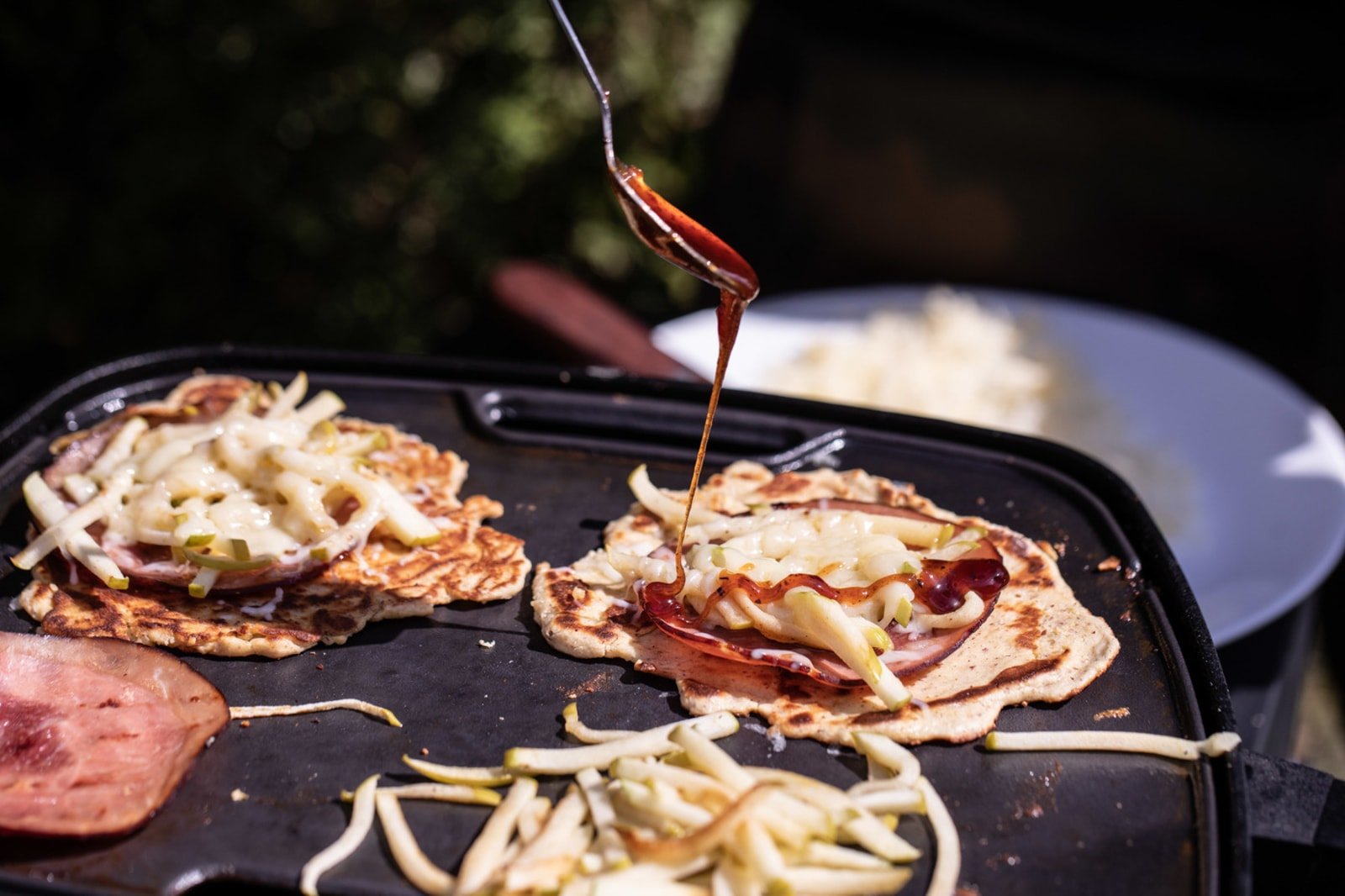CRÊPES POMME, JAMBON ET FROMAGE - BBQ Québec