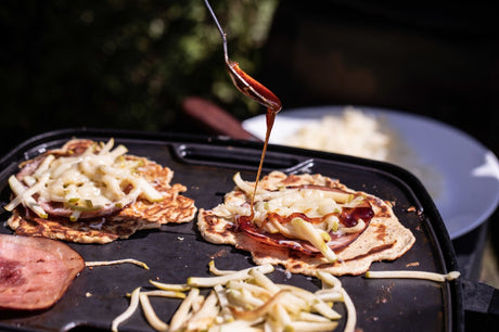 CRÊPES POMME, JAMBON ET FROMAGE - BBQ Québec