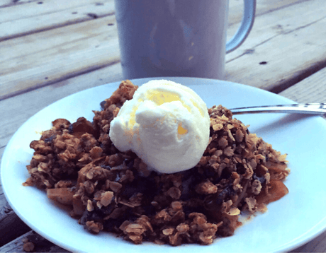 Croustade pommes-chocolat - BBQ Québec