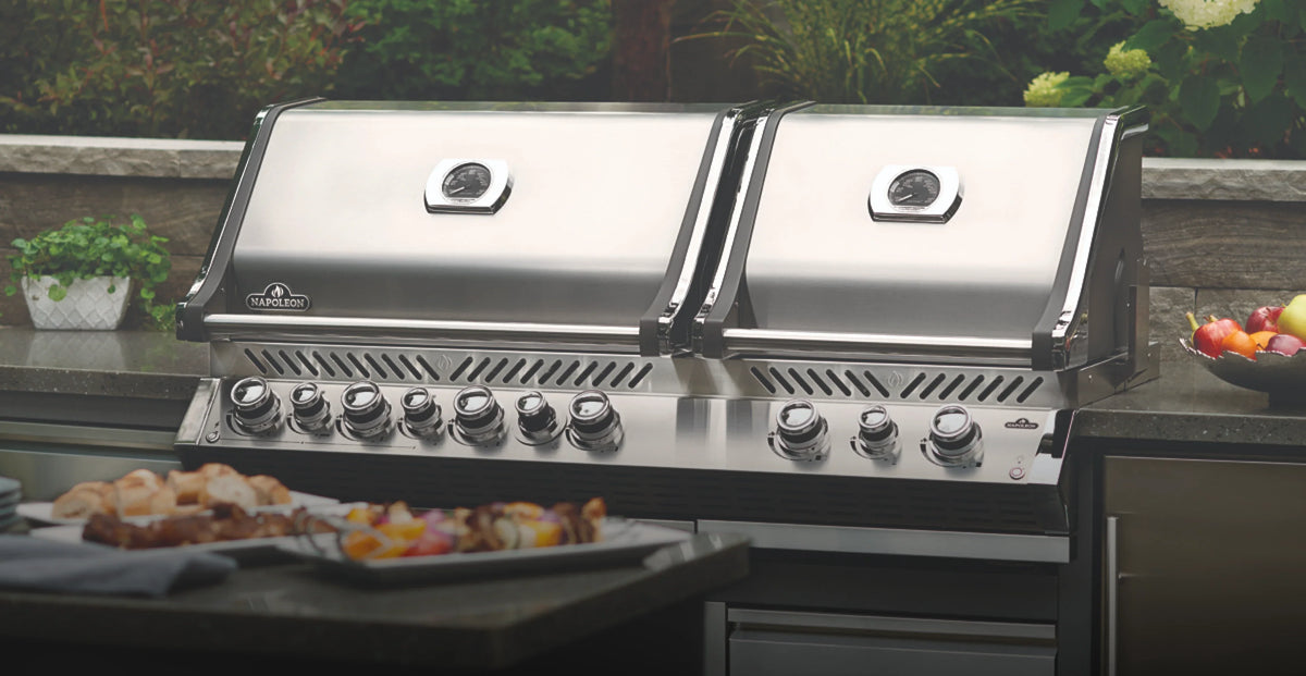 Cuisine extérieure BBQ Québec installée chez un client