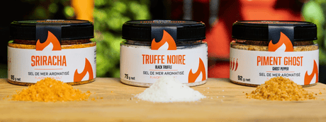 Des sels aromatisés pour rehausser vos cuissons - BBQ Québec