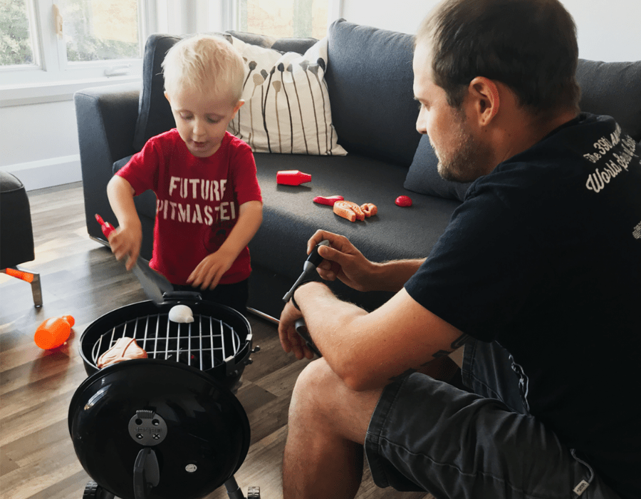 Faire comme papa - BBQ Québec