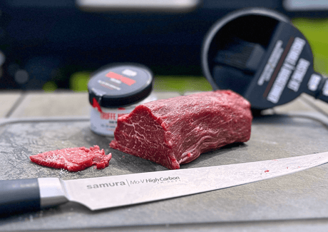 Filet mignon injecté de beurre salé à la truffe noire - BBQ Québec