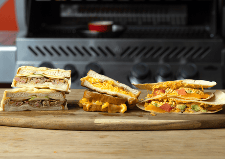 « Grilled cheese » de 3 façons - BBQ Québec