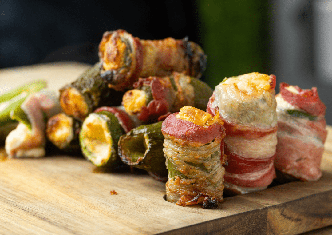 Jalapeno poppers enveloppés de bacon - BBQ Québec