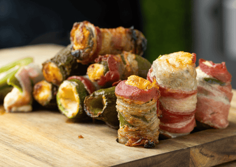 Jalapeno poppers enveloppés de bacon - BBQ Québec