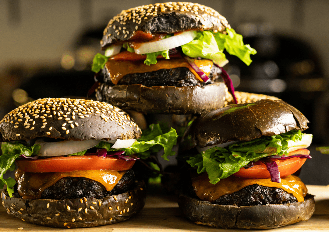 LE burger noir - BBQ Québec