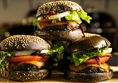 LE burger noir - BBQ Québec