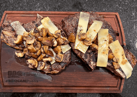 Le steak « reverse sear » des gagnants du « steak challenge » du BBQ Camp - BBQ Québec