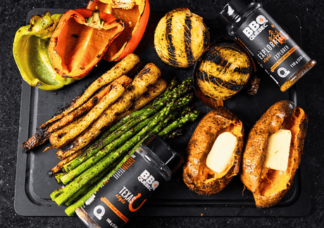 Légumes grillés (différentes sortes) — Ne faites plus jamais de papillotes! - BBQ Québec