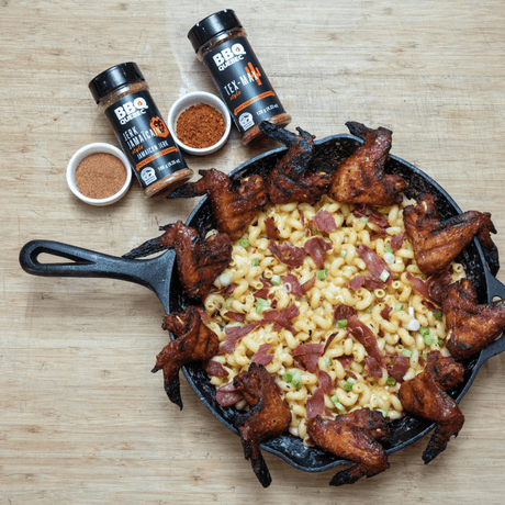Mac n' cheese décadent au proscuitto et fromages le Bédouin - BBQ Québec