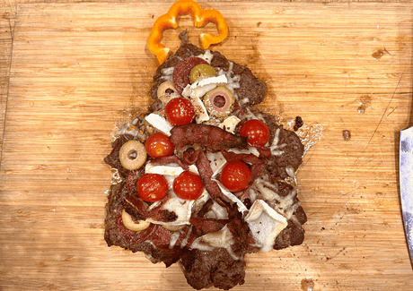 « Meatzza » sapin de Noël - BBQ Québec