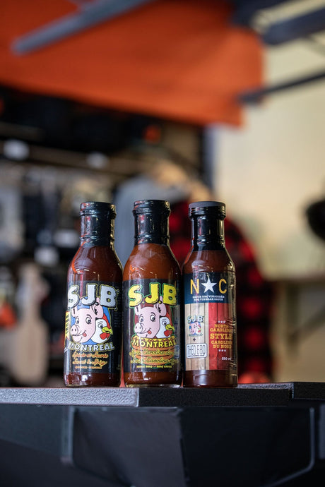 Mes 3 sauces S.J.B. favorites - BBQ Québec